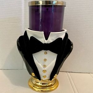 BBW Halloween Vampire  Butler Tuxedo Candle Holder